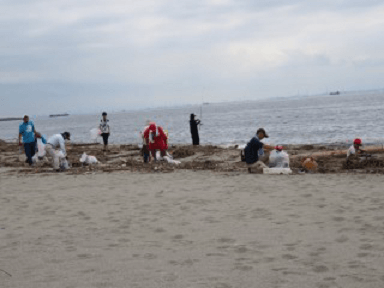 海の清掃活動